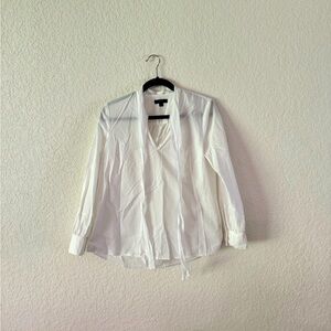 Jcrew women’s blouse with tie